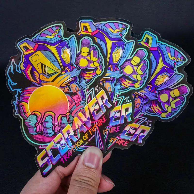 Pambuka bahan stiker laser