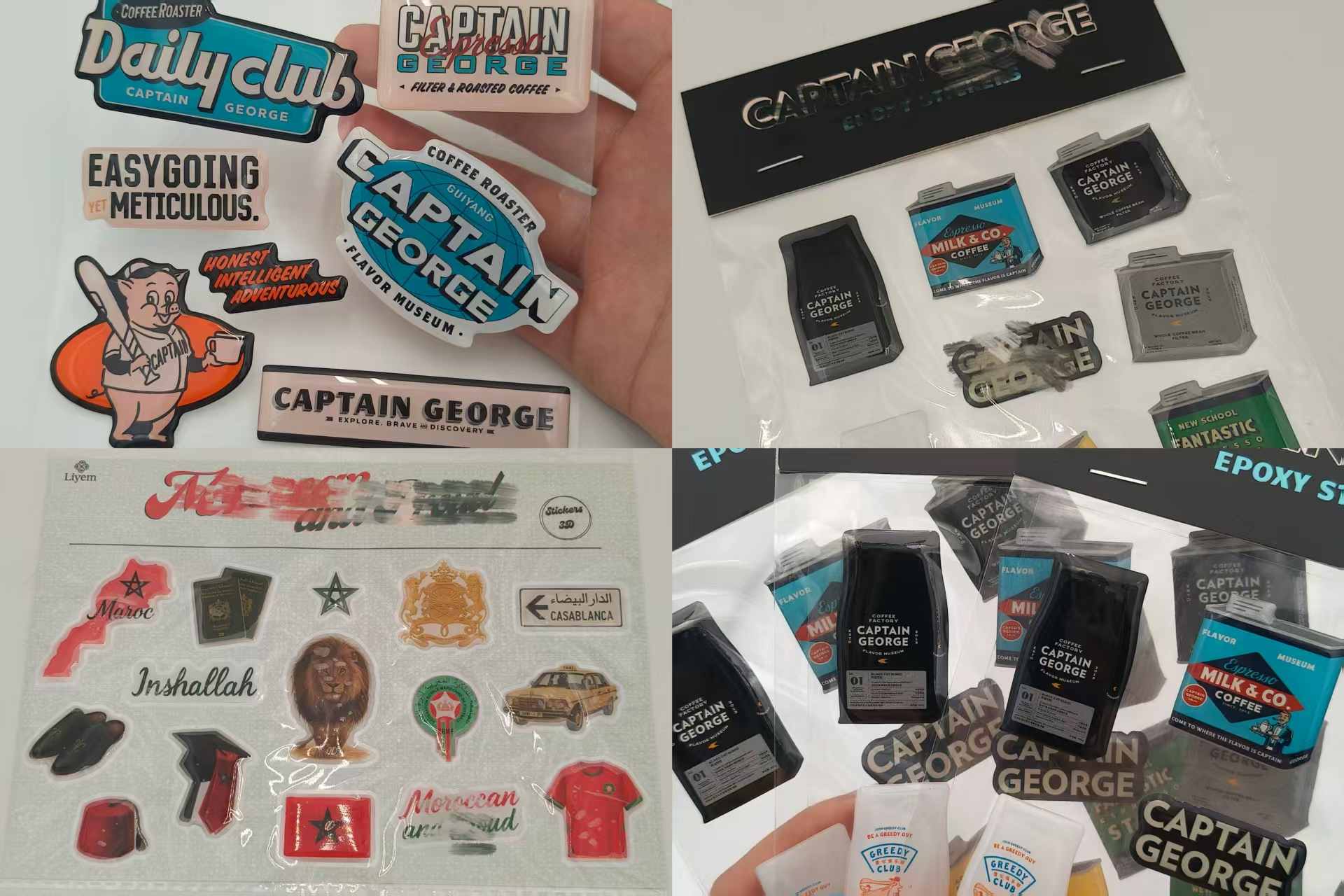Jojo Pack nyusun stiker epoksi khusus