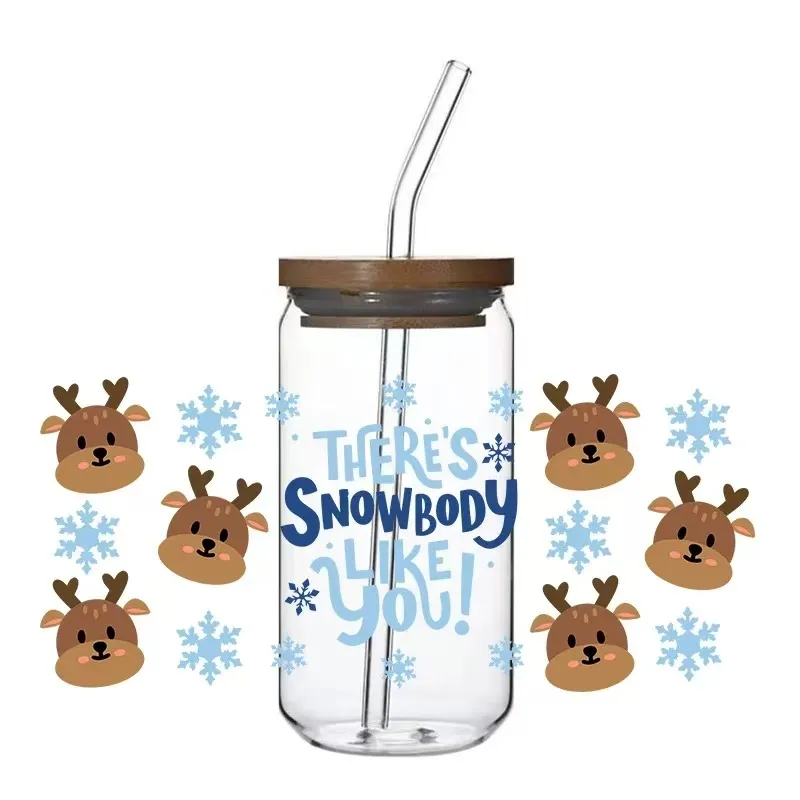 Apa cathetan aplikasi kanggo stiker transfer kaca 16oz?