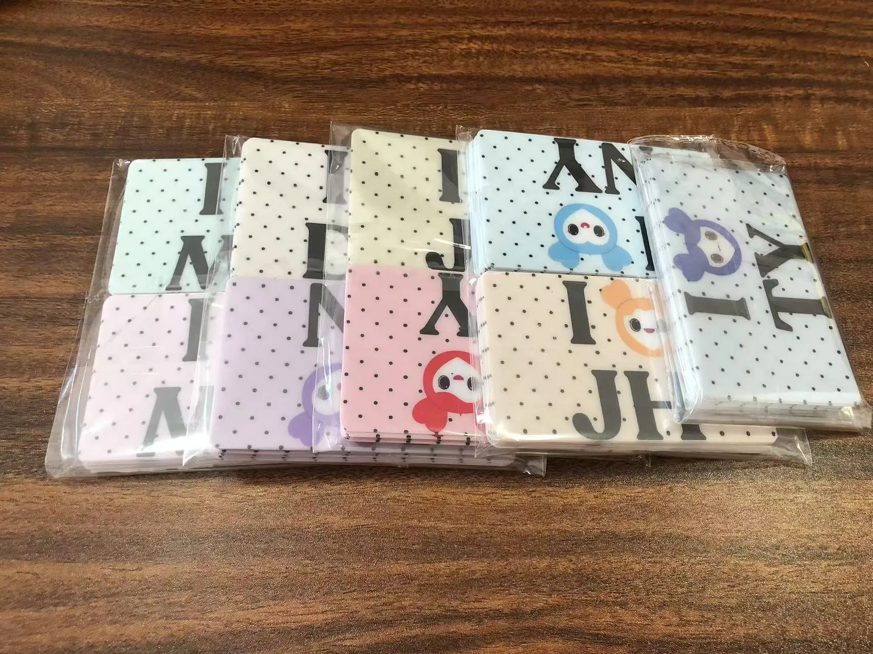 Jojo Pack Ship Card Cover Sticker menyang Pelanggan A.S.