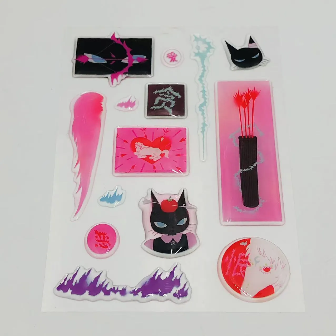 Stiker epoksi 3D
