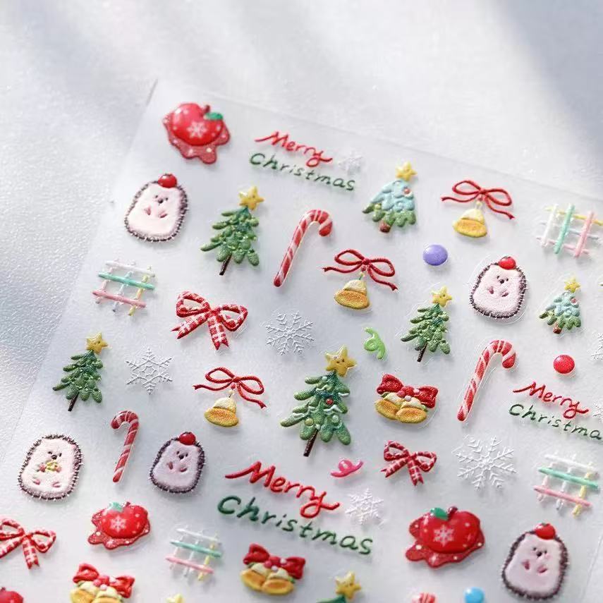Sticker Art Nail Natal