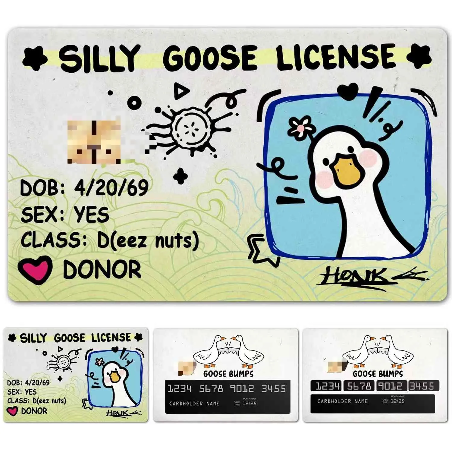 Stiker kulit kertu kredit