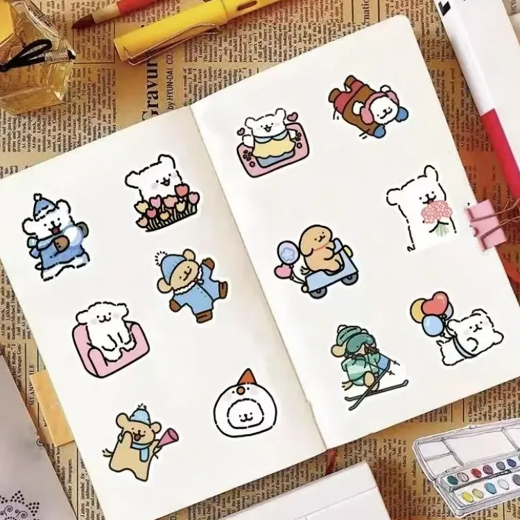 Stiker asu maltese