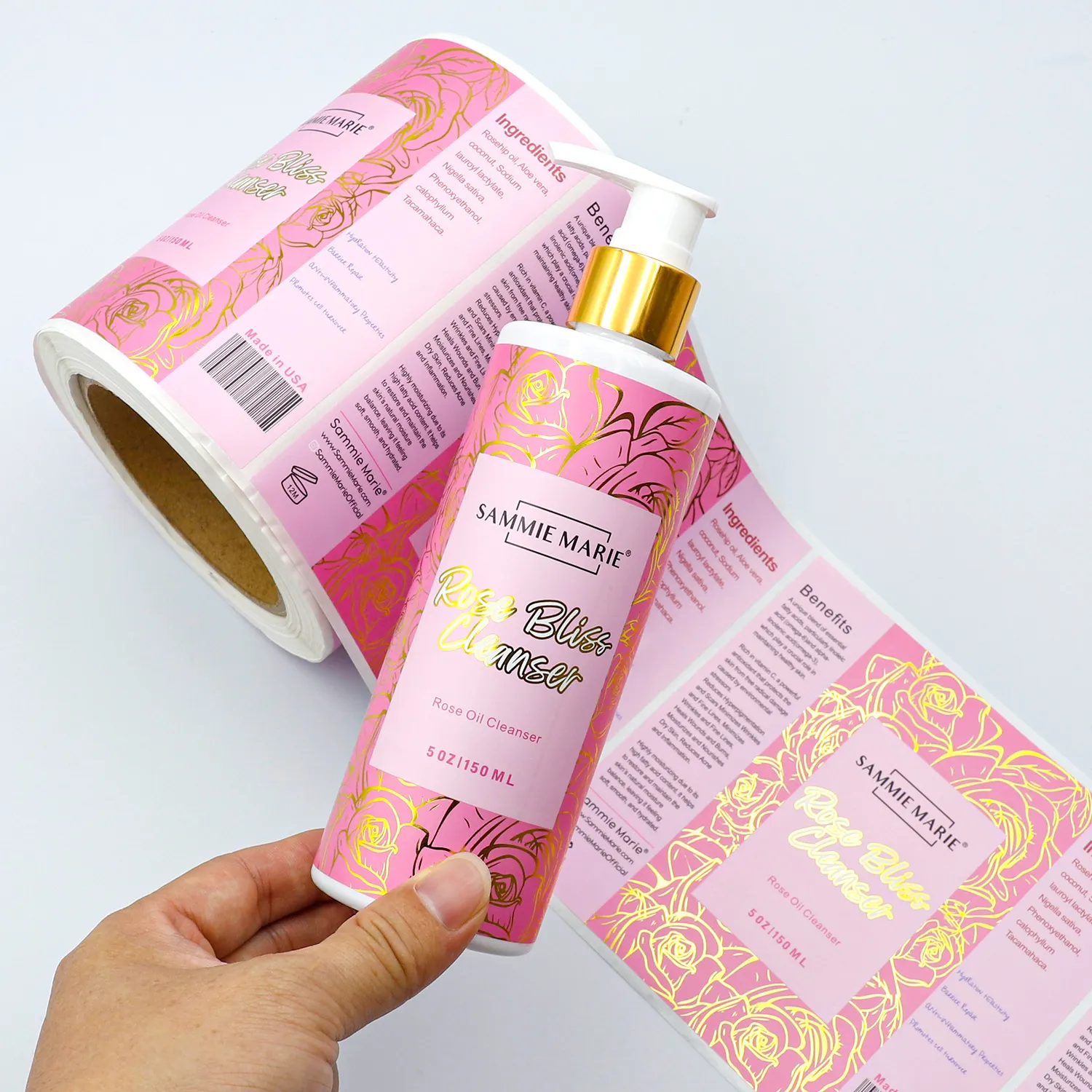 Label Gel Pancuran